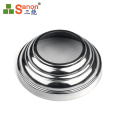 stainless steel pipe fittings food grade Durable Stainless Steel Staircase Railing Tube Post Set Stair Post Base Cover Support